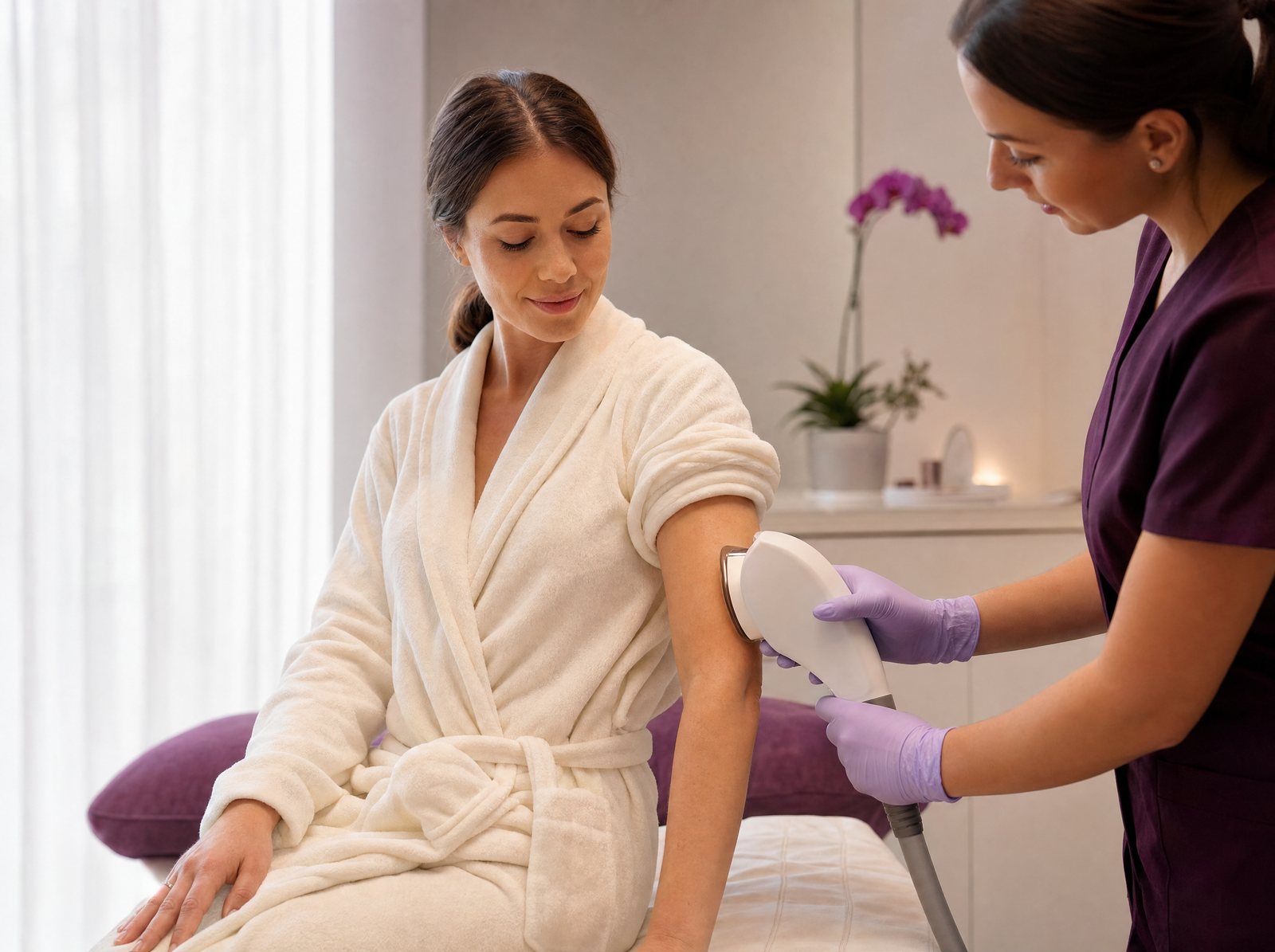 Non-invasive body contouring treatment at Ever Medical Spa in Canton, MI