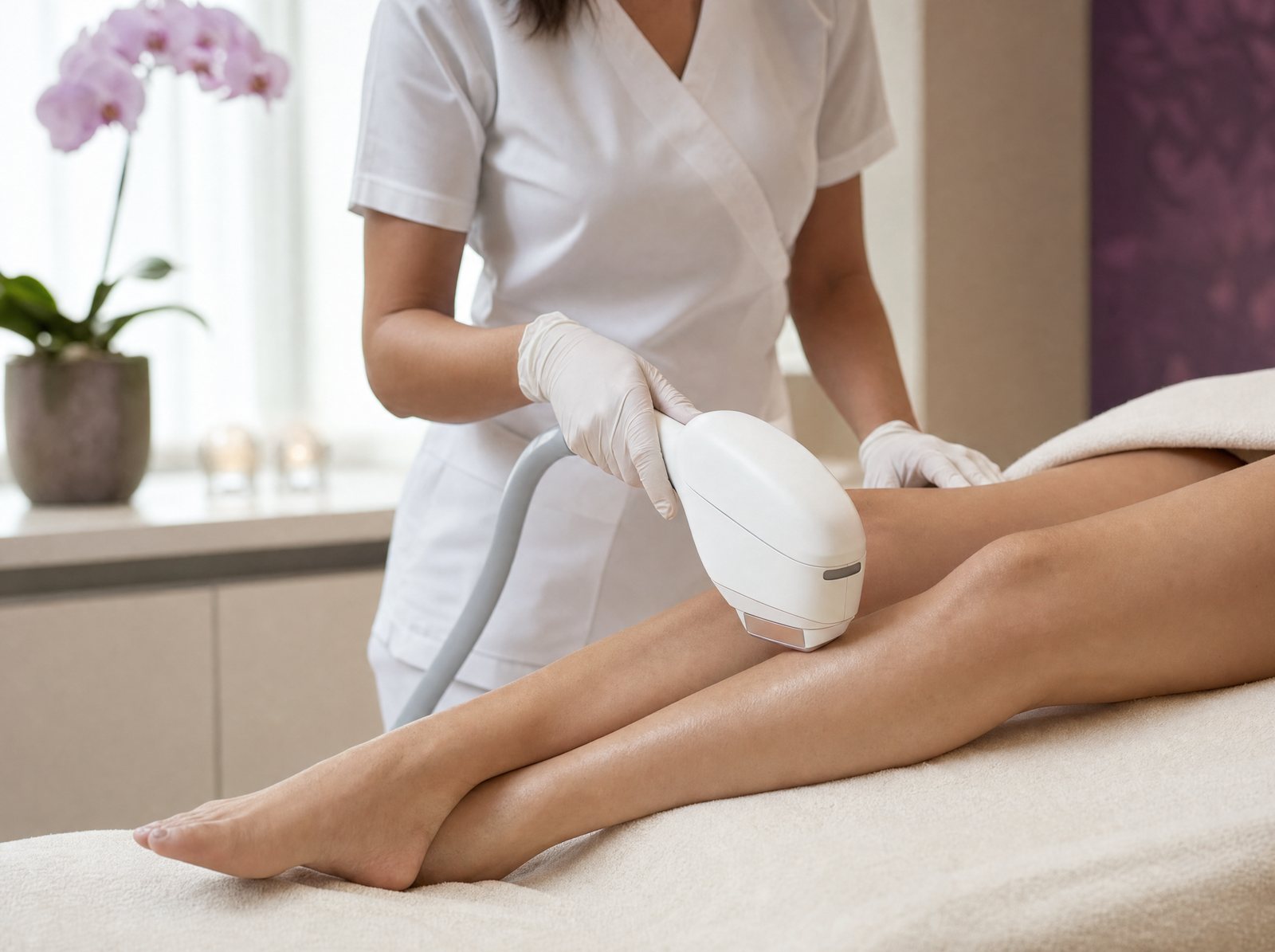 Laser hair removal treatment at Ever Medical Spa in Canton, MI